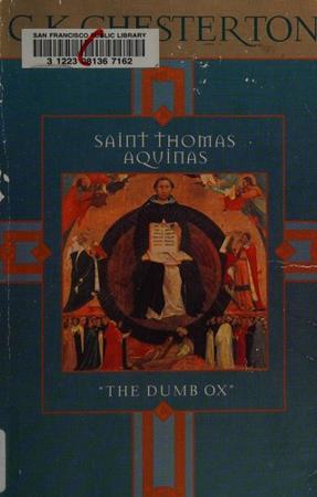 St. Thomas Aquinas